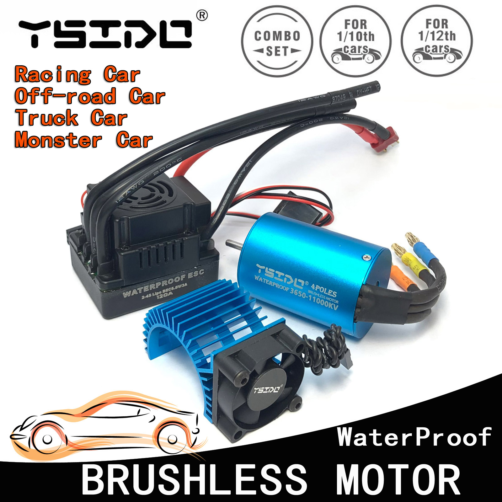 Rc Hobby Engine - YSIDO 3650 3600KV 5400KV 9500KV Motor
