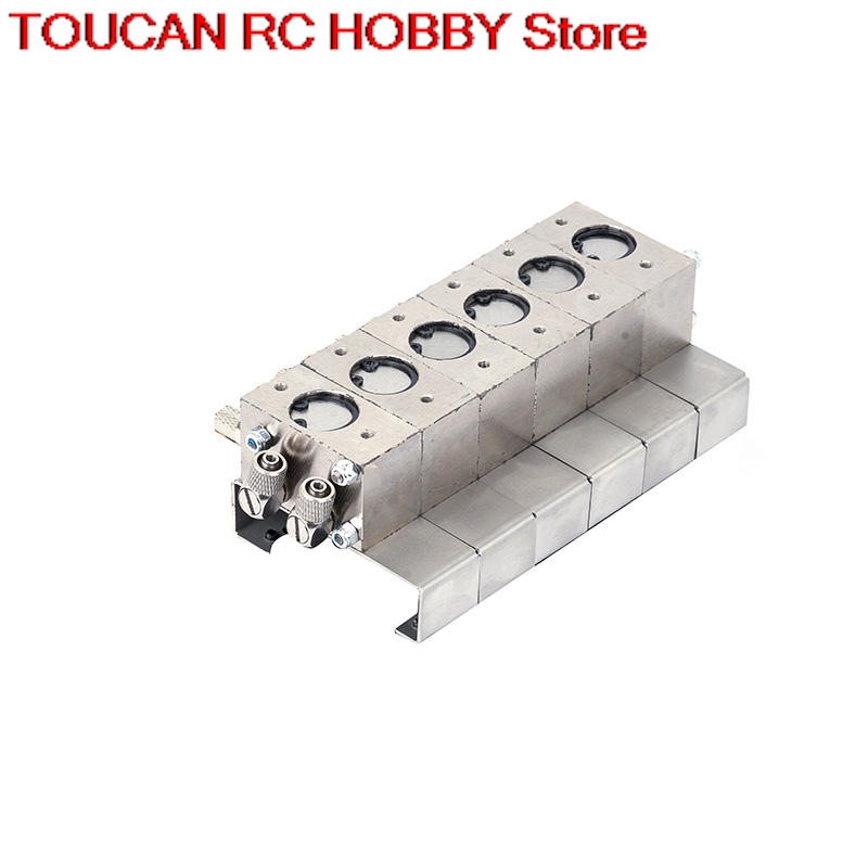 Rc Hobby Direct - Válvula hidráulica direcional 6ch, peça rc