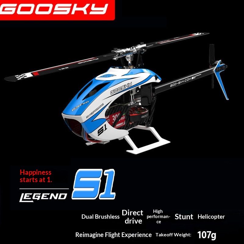Rc Hobby Direct - Helicóptero RC Goosky S1, Modelo de
