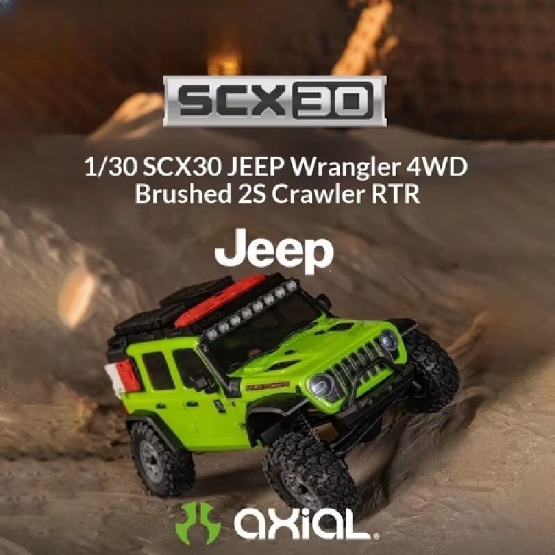 Rc Jeep Hobby - AXIAL 1/30 SCX30 Jeep Wrangler RC