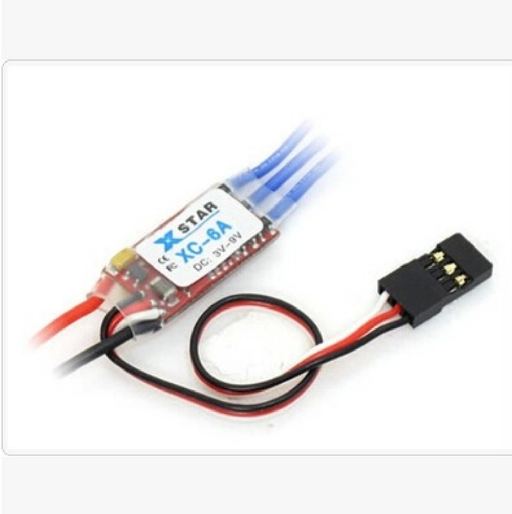 Rc Hobby De - FATJAY XC-6A Brushless ESC 6A 1-2S