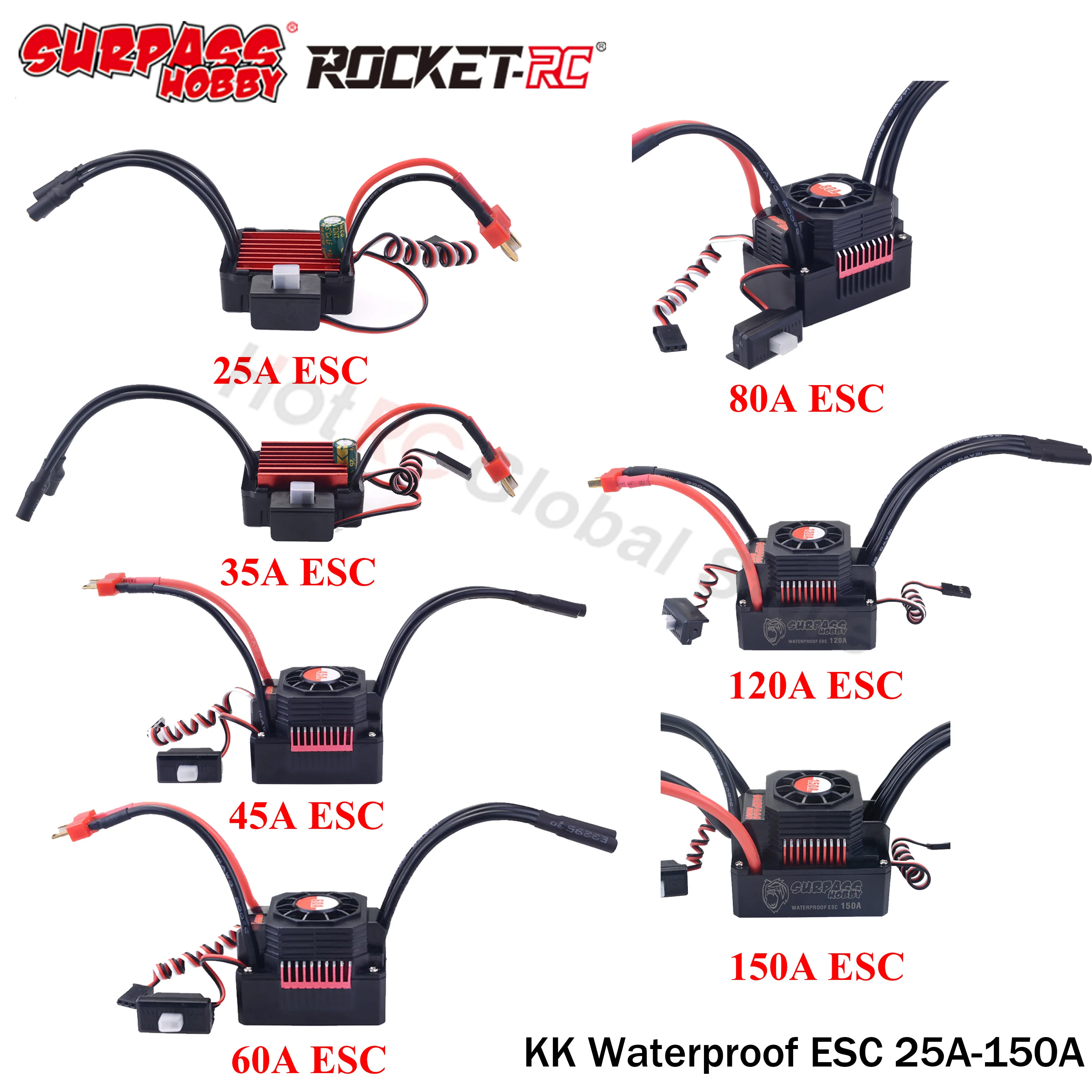 Rc Hobby De - ESC Brushless à Prova d'Água SURPASS