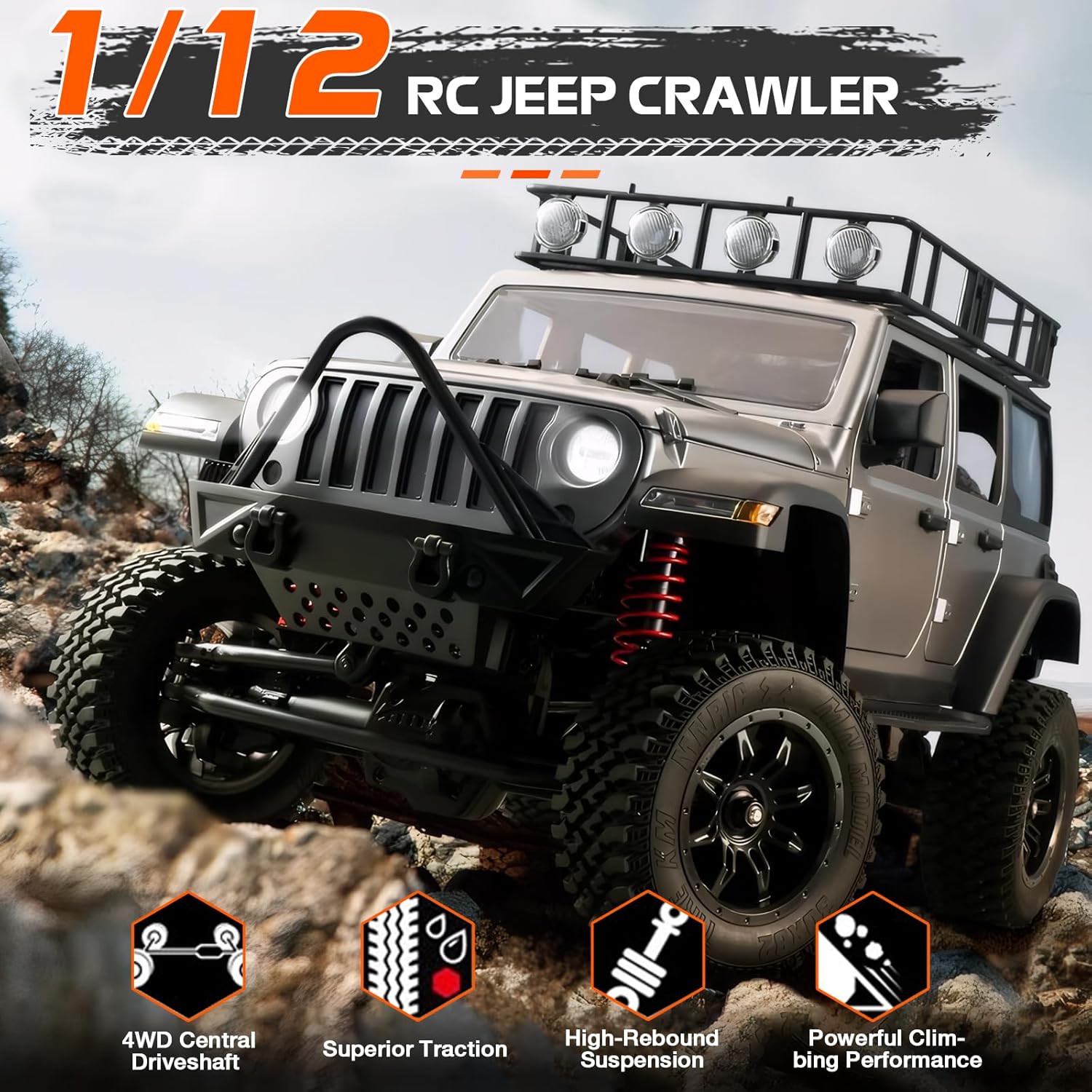 Caminhão Jeep RC Off-Road 4x4  - Rc Jeep Hobby avaliação e preço