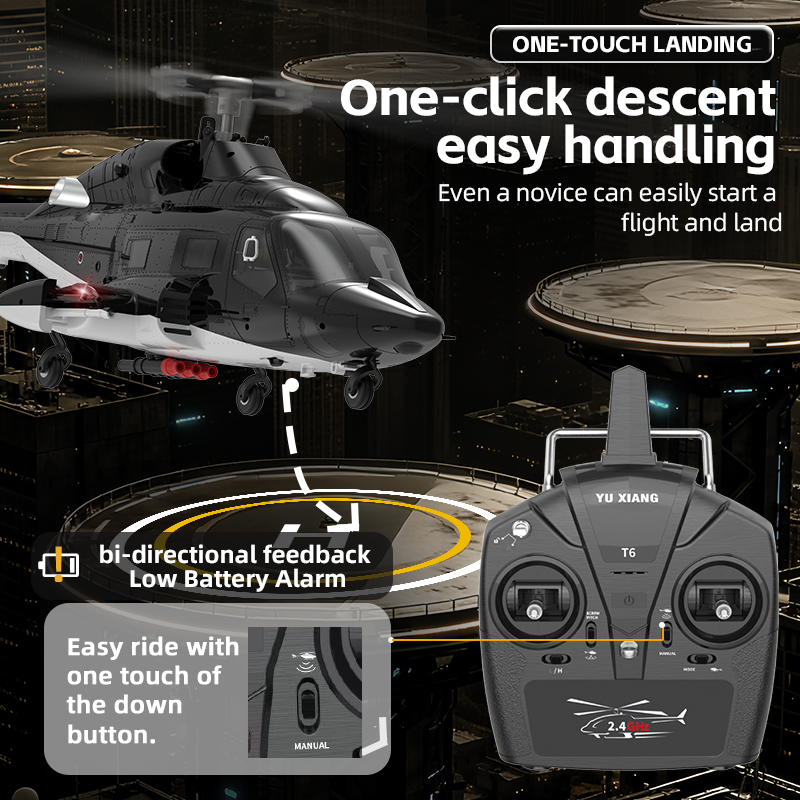 Novo Helicóptero RC YUXIANG F0 - Rc Hobby Direct avaliação e preço