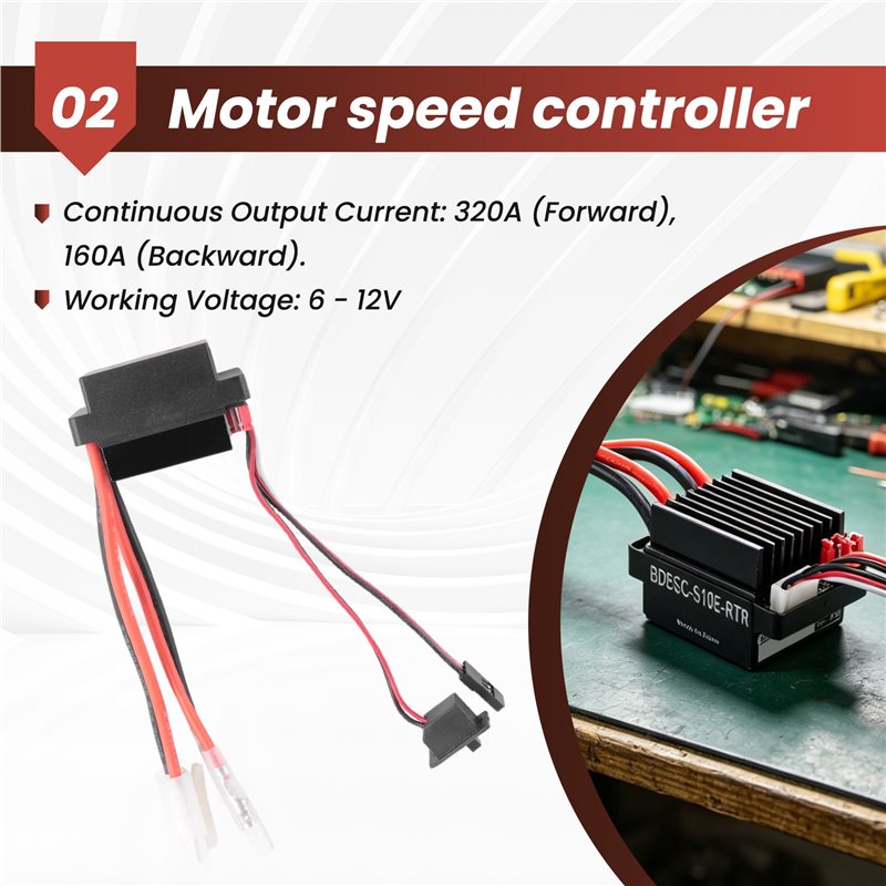 Controlador de Velocidade ESC  - Rc Hobby De avaliação e preço
