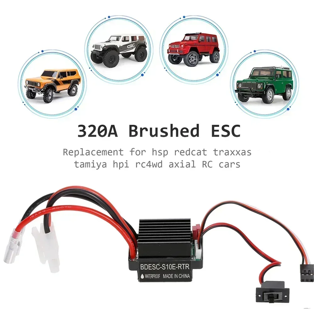 Controlador de Velocidade ESC  - Hobby Quality Rc Cars avaliação e preço