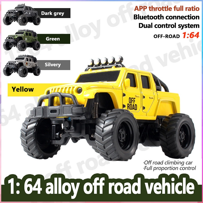 Mini liga rc rock crawler 1:64 - Rc Jeep Hobby avaliação e preço