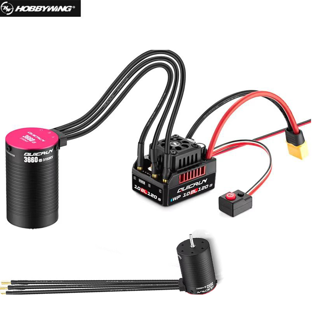HobbyWing QuicRun WP 10BL120 G - Rc Hobby Engine avaliação e preço