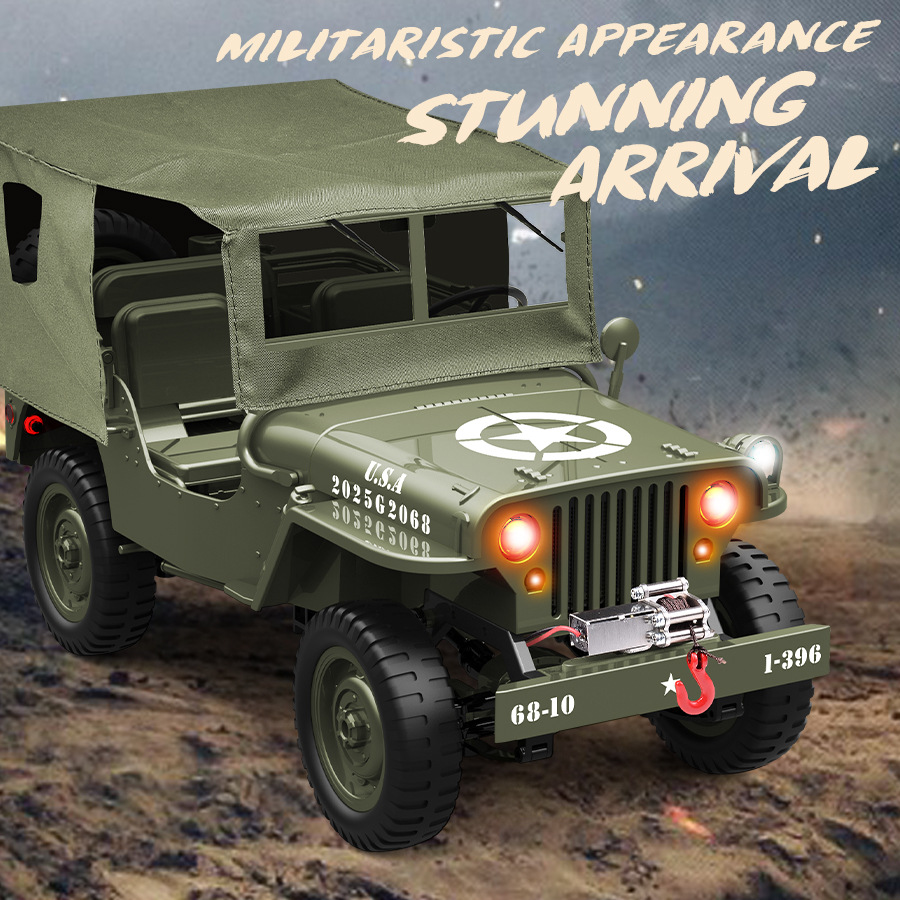 Jjrc c8815 1:10 willis jeep rc - Rc Jeep Hobby avaliação e preço