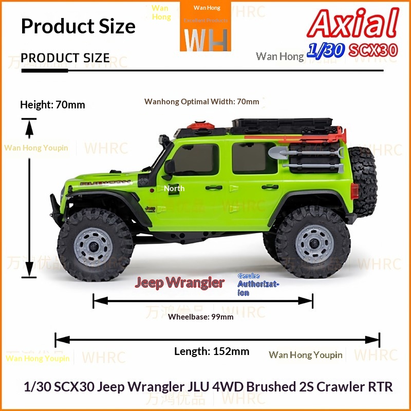 Axial 1/30 SCX30 Jeep Wrangler - Rc Jeep Hobby avaliação e preço