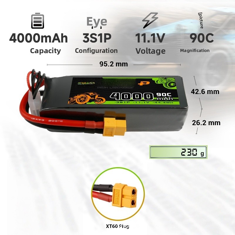 Bateria LiPo 90C 4000mAh 3S 11 - Hobby Quality Rc Cars avaliação e preço